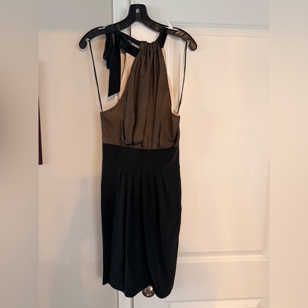 Black Halo Silk Black Cocktail Dress size 4